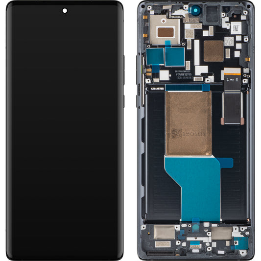 Motorola Edge 30 Ultra zaslon na dotik, z okvirjem, črn (Interstellar Black), servisni paket 5D68C21452