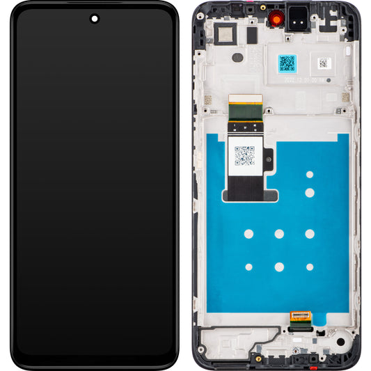 Motorola Moto Moto G23 Zaslon na dotik, z okvirjem, črn, servisni paket 5D68C22092