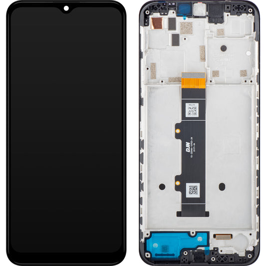 Motorola Moto Moto G30 Zaslon na dotik, z okvirjem, črn, servisni paket 5D68C18187