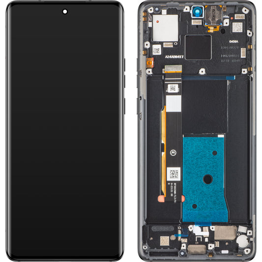 Zaslon na dotik Motorola Edge 40, z okvirjem, črn (Eclipse Black), servisni paket 5D68C22670