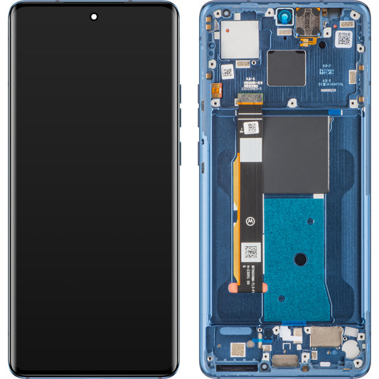 Motorola Edge 40 zaslon na dotik z okvirjem, lunarno modra, servisni paket 5D68C22671