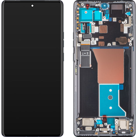 Zaslon na dotik Motorola Edge 40 Pro, z okvirjem, črn (Interstellar Black), servisni paket 5D68C22010