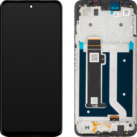 Motorola Moto Moto G34 Zaslon na dotik, z okvirjem, črn, servisni paket 5D68C23723