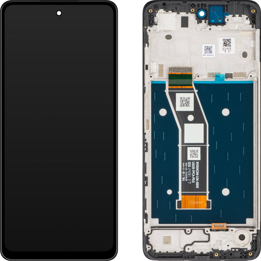 Motorola Moto Moto G24 Zaslon na dotik, z okvirjem, črn, servisni paket 5D68C23810