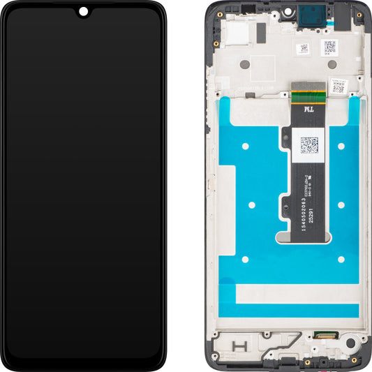 Zaslon na dotik Motorola Moto G06, s okvirjem, črn, Service Pack 5D68C31263