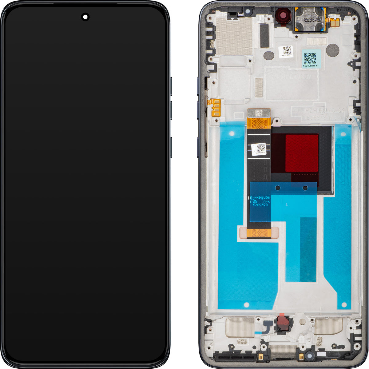 Zaslon na dotik Motorola Edge 50 Neo, z okvirjem, siv (Grisaille), ponovno zapakiran 5D68C28683