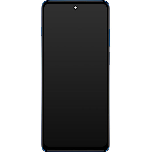 Zaslon na dotik Motorola Moto Moto G200 5G, z okvirjem, modra, servisni paket 5D68C20181