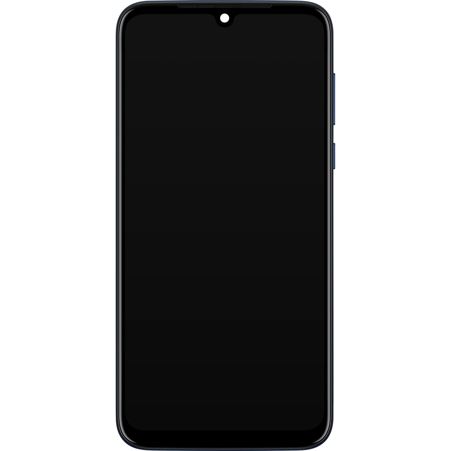 Motorola Moto Moto G8 Plus Zaslon na dotik z okvirjem, temno modra, servisni paket 5D68C15528