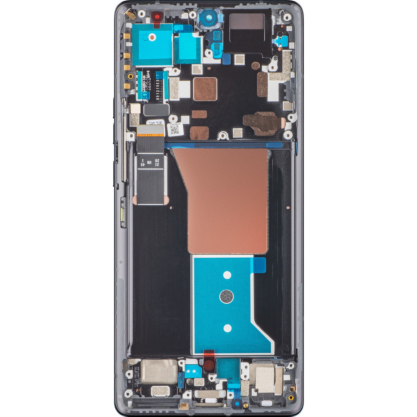 Touchscreen Display Motorola Edge 40 Pro, with Frame, Black (Interstellar Black), Service Pack 5D68C22010