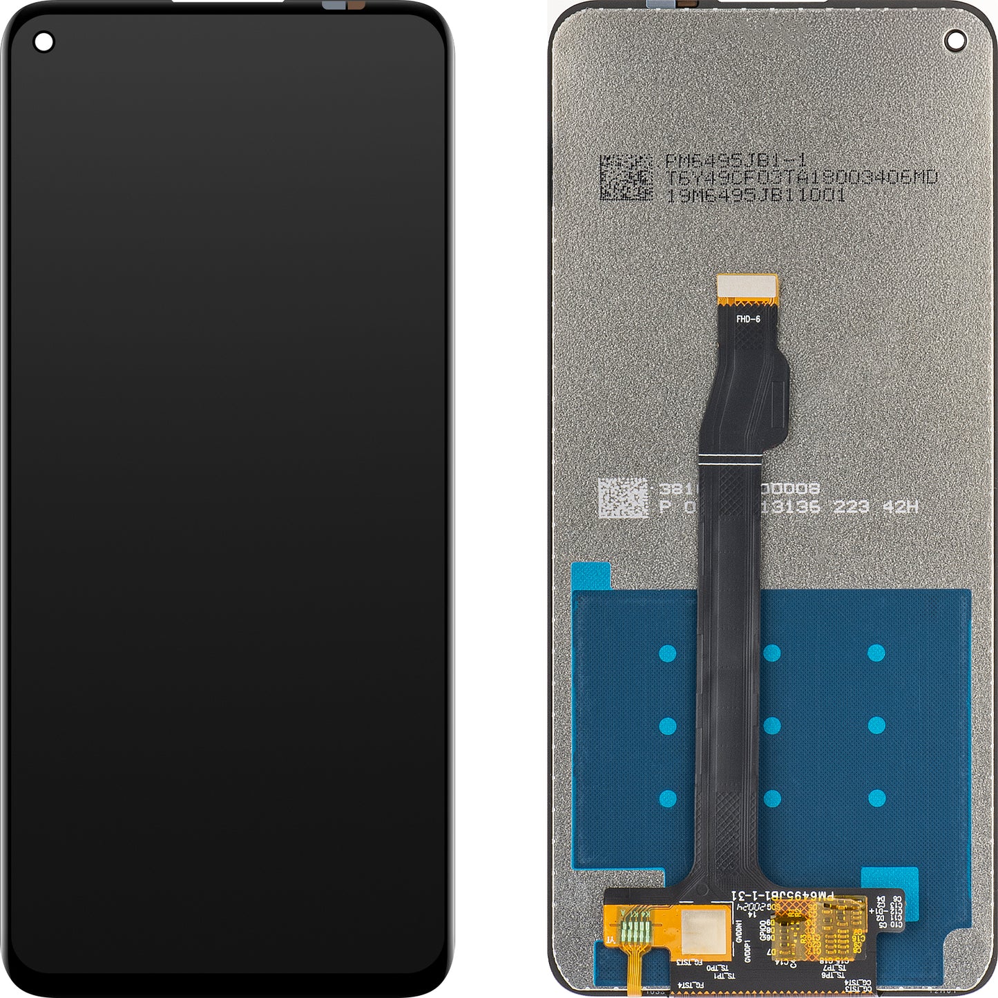 MP zaslon na dotik, združljiv s Huawei nova 7 SE / P40 lite 5G