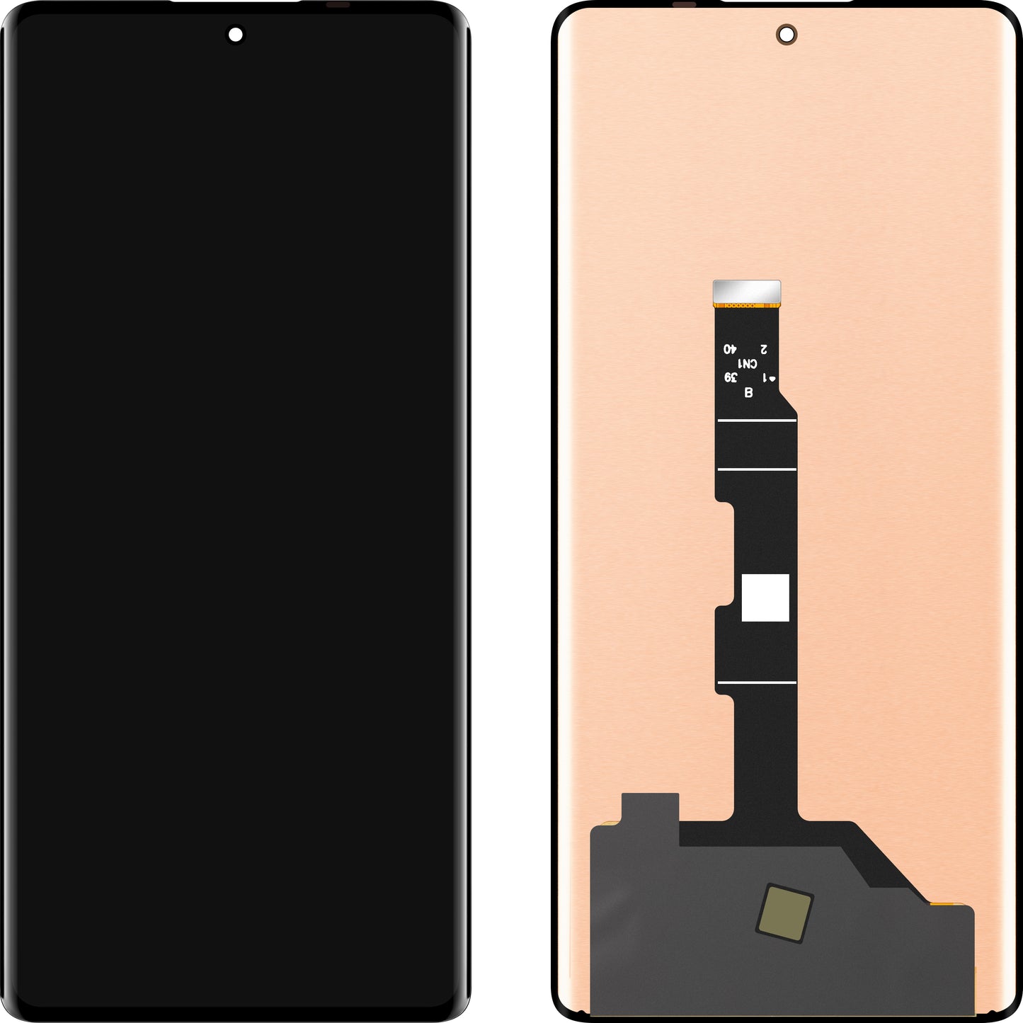 Zaslon na dotik MP, združljiv z Xiaomi Redmi Note 14 Pro 4G