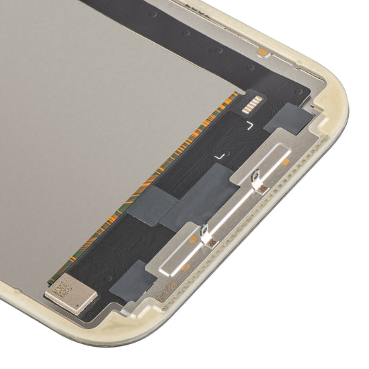 MP zaslon na dotik, združljiv z Apple iPhone 17, z okvirjem, OLED FHD različica IC Movable, črna