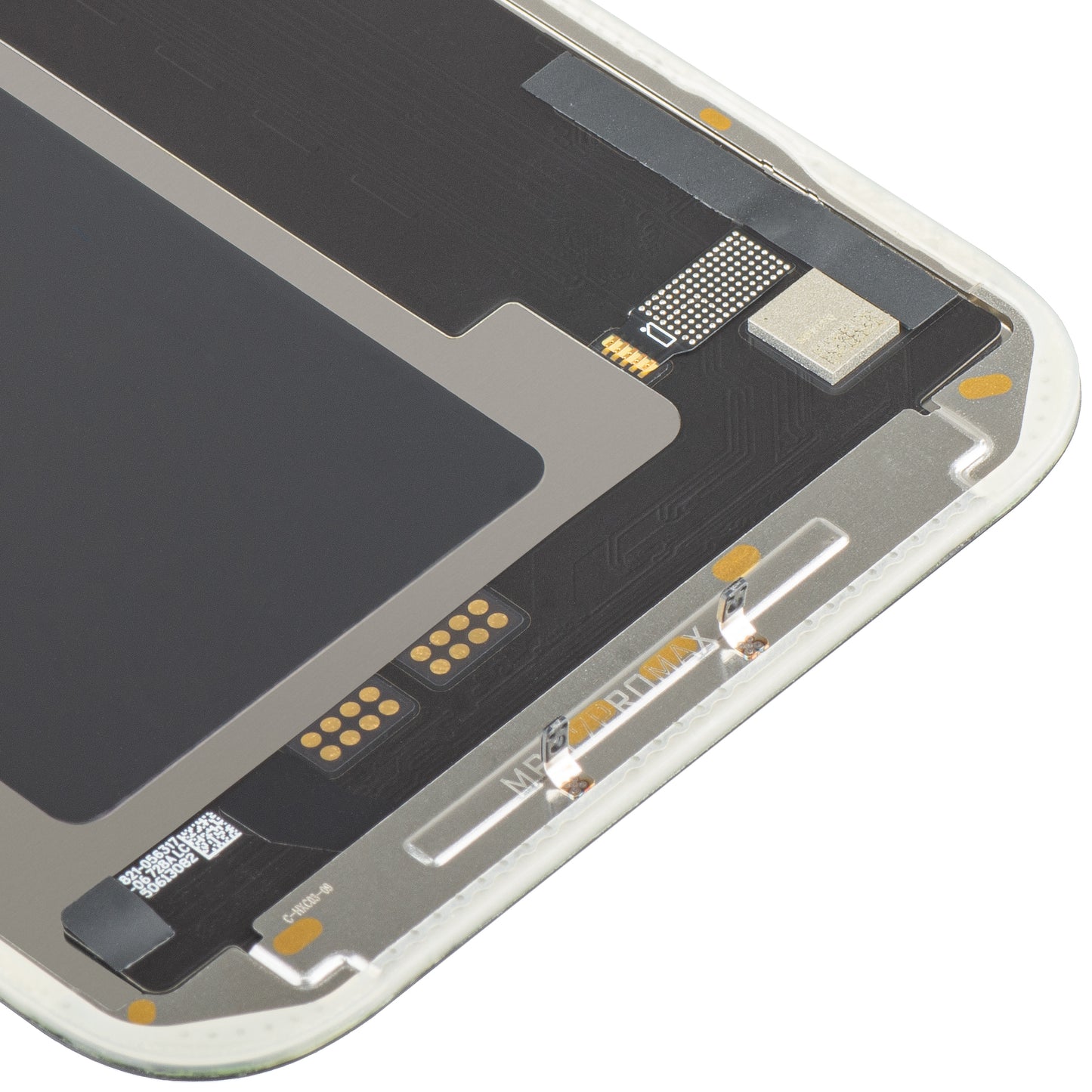 MP zaslon na dotik, združljiv z Apple iPhone 17 Pro Max, z okvirjem, različica Soft OLED FHD 120Hz IC premikljiv, črna