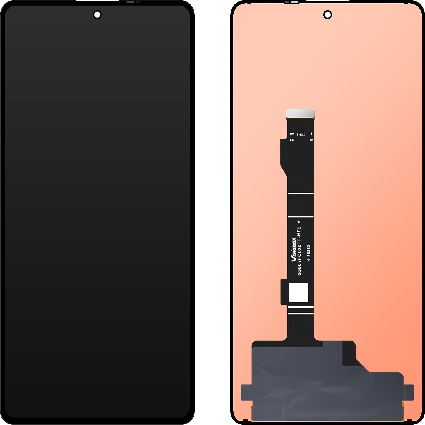 Zaslon na dotik MP, združljiv z Xiaomi Poco X5 Pro / Redmi Note 12 Pro 5G / Note 12 Pro+, različica OLED.