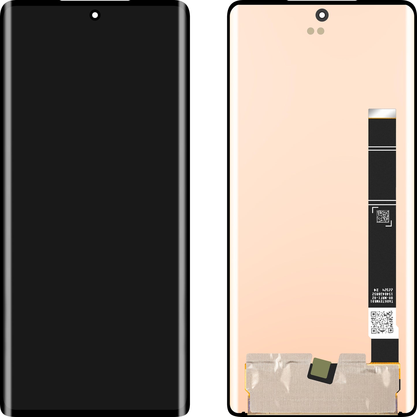 Zaslon na dotik MP, združljiv z Motorola Edge 30 Ultra, različica OLED.