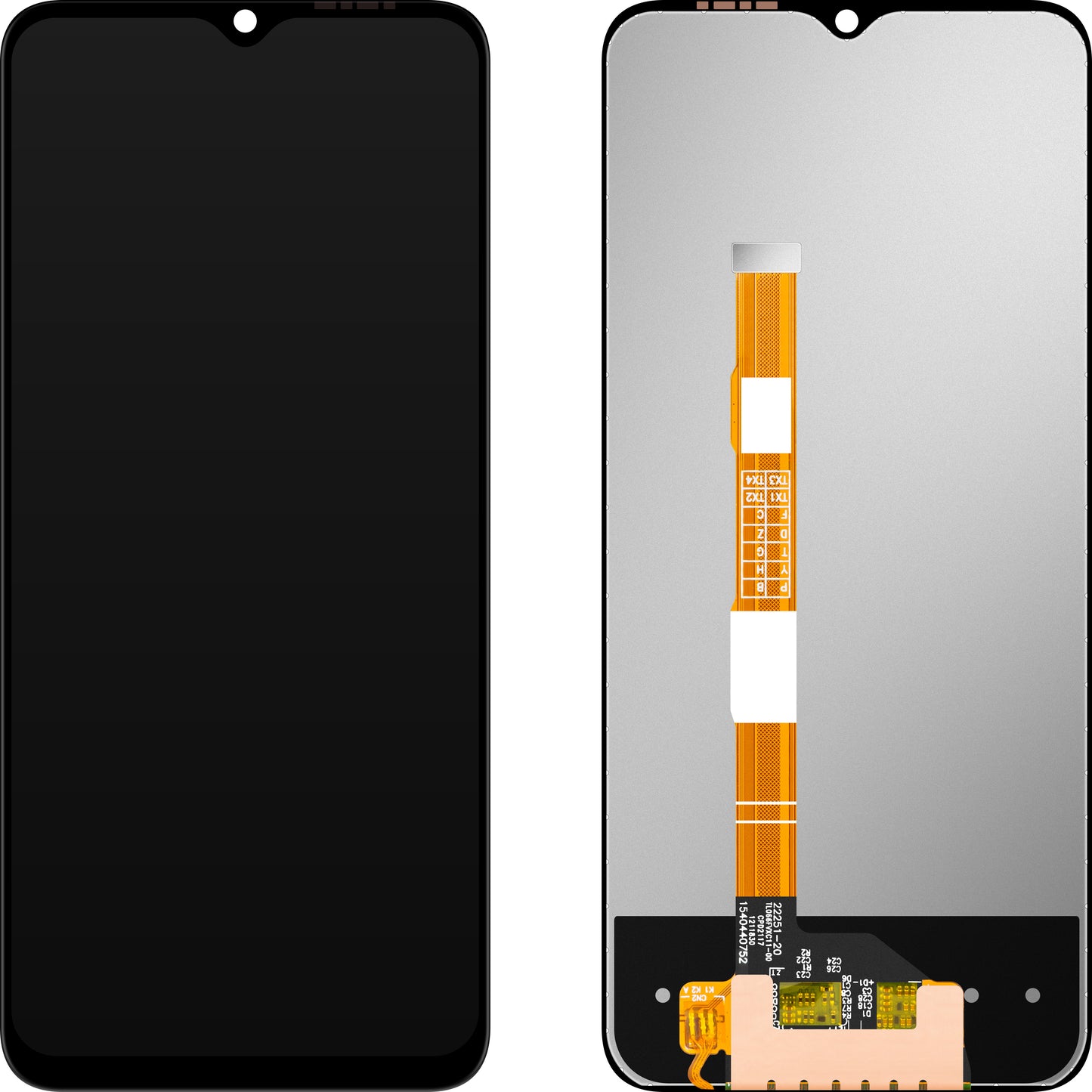 Zaslon na dotik MP, združljiv z vivo Y35 (2015)