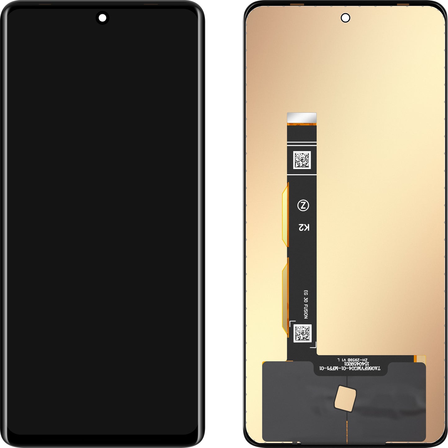 Zaslon na dotik MP, združljiv z Motorola Edge 40 / Edge 40 Neo