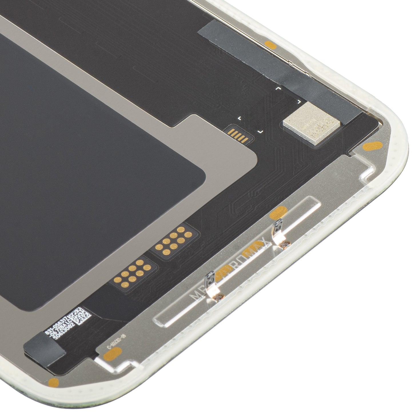 MP zaslon na dotik, združljiv z Apple iPhone 17 Pro Max, z okvirjem, različica Soft OLED FHD 120Hz IC premikljiv, črna