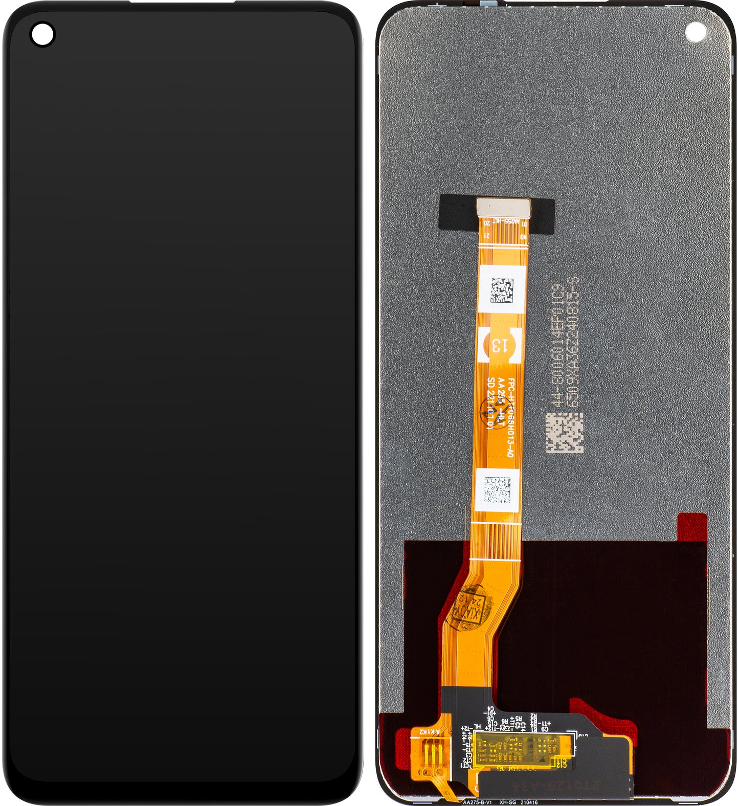 Zaslon na dotik MP, združljiv z Oppo A36 / A76