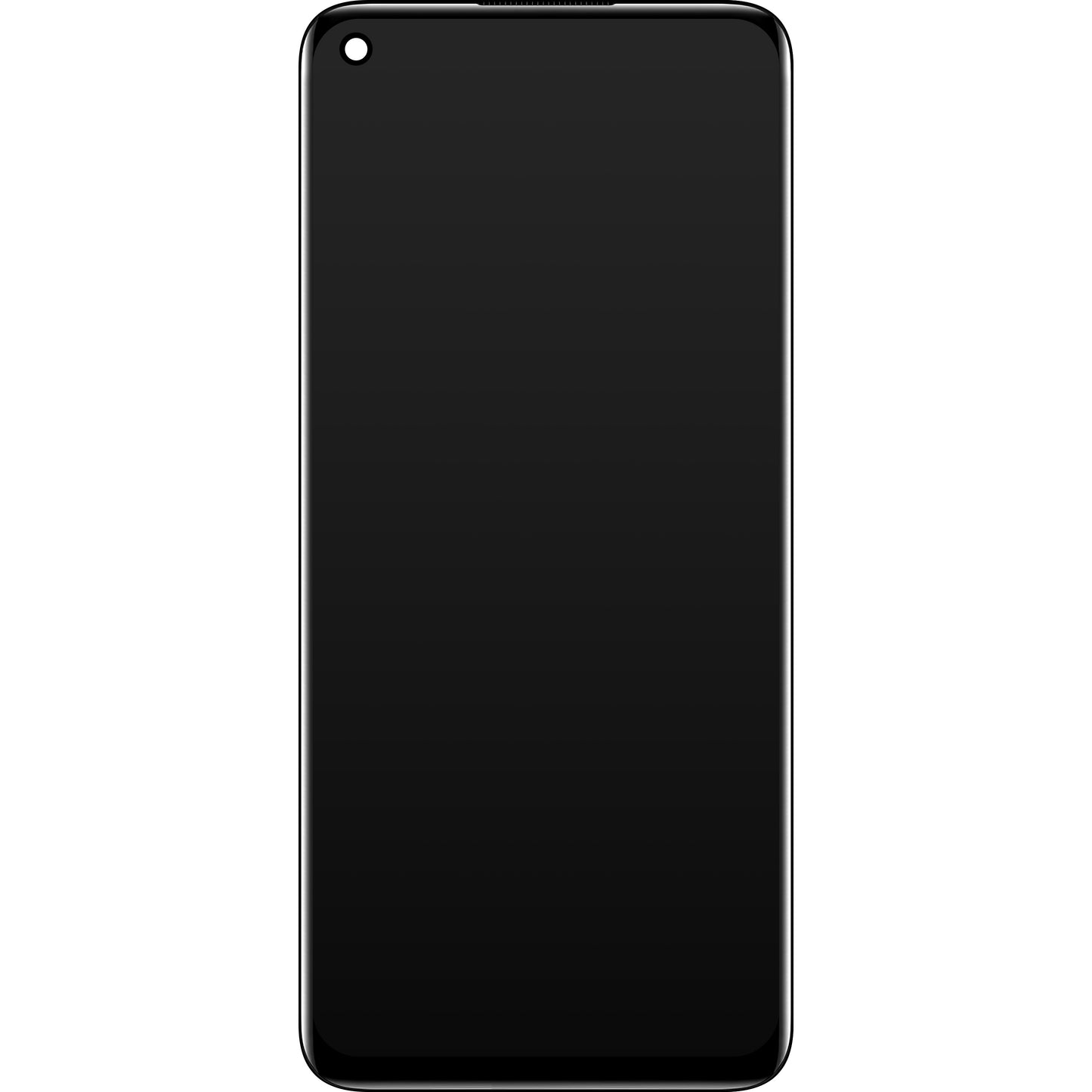 Zaslon na dotik Oppo A96, z okvirjem, črn, servisni paket 4130058
