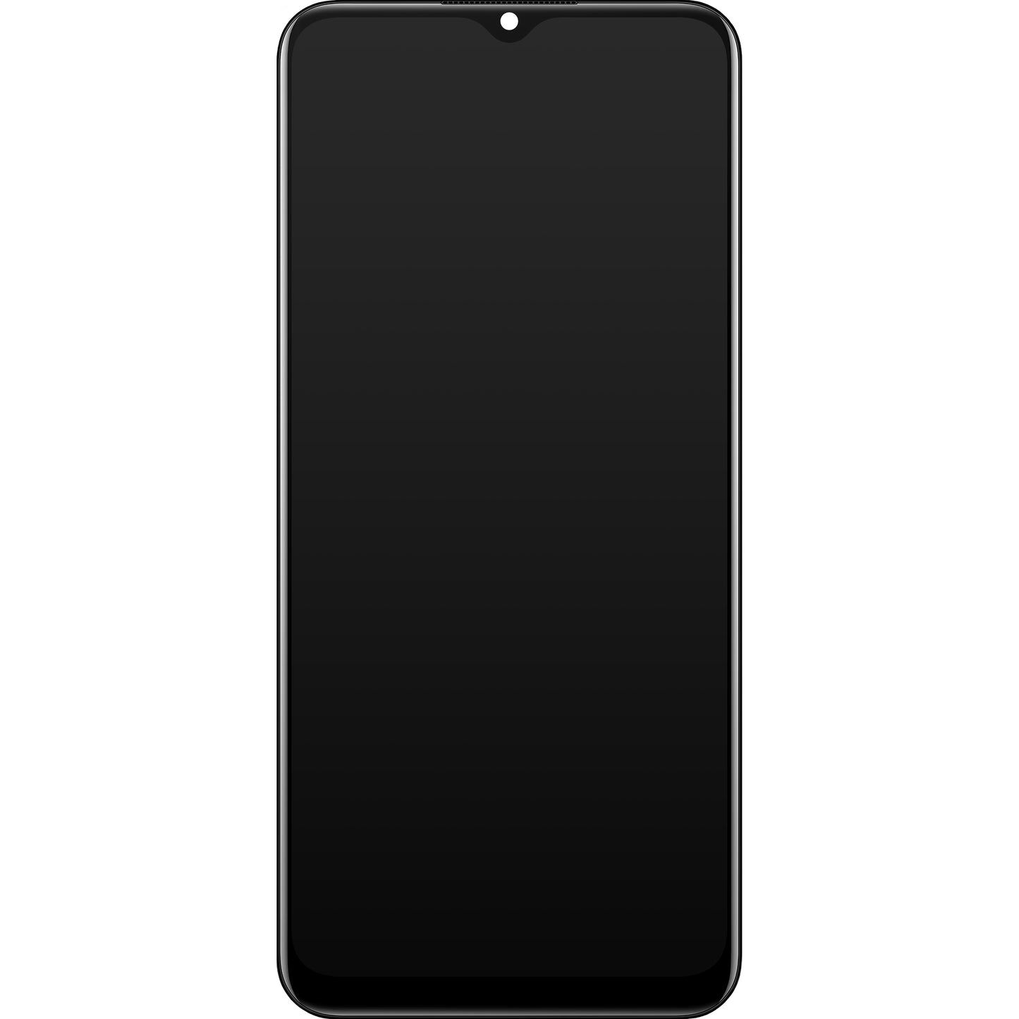 Realme C21Y Zaslon na dotik, z okvirjem, črn, servisni paket 4908747