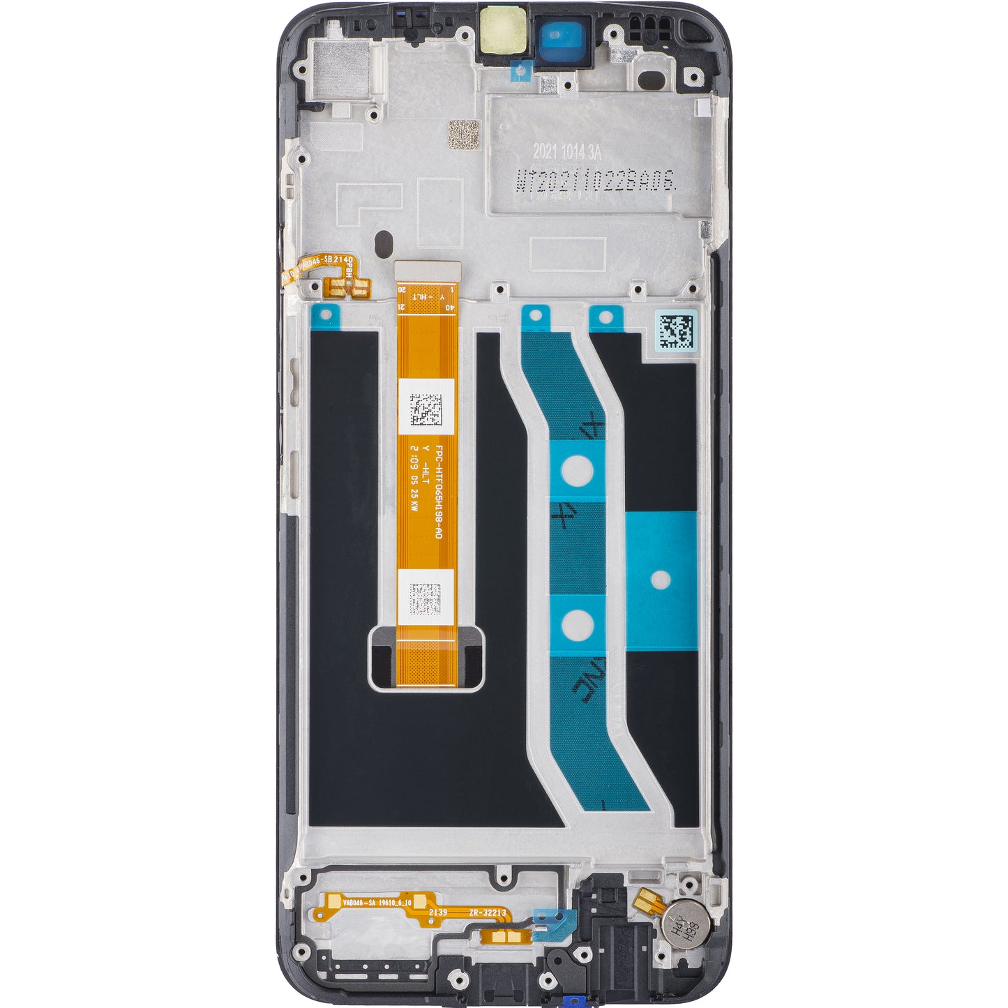 Realme C25Y zaslon na dotik, z okvirjem, črn, servisni paket 4908854