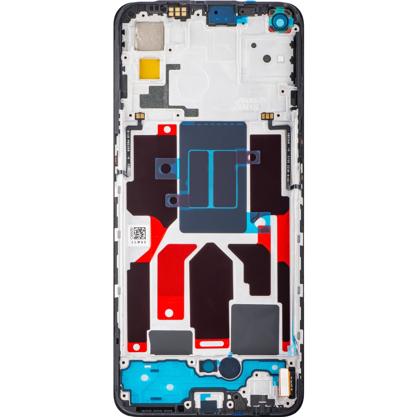 Zaslon na dotik Realme GT Master, z okvirjem, črn, servisni paket 4908139