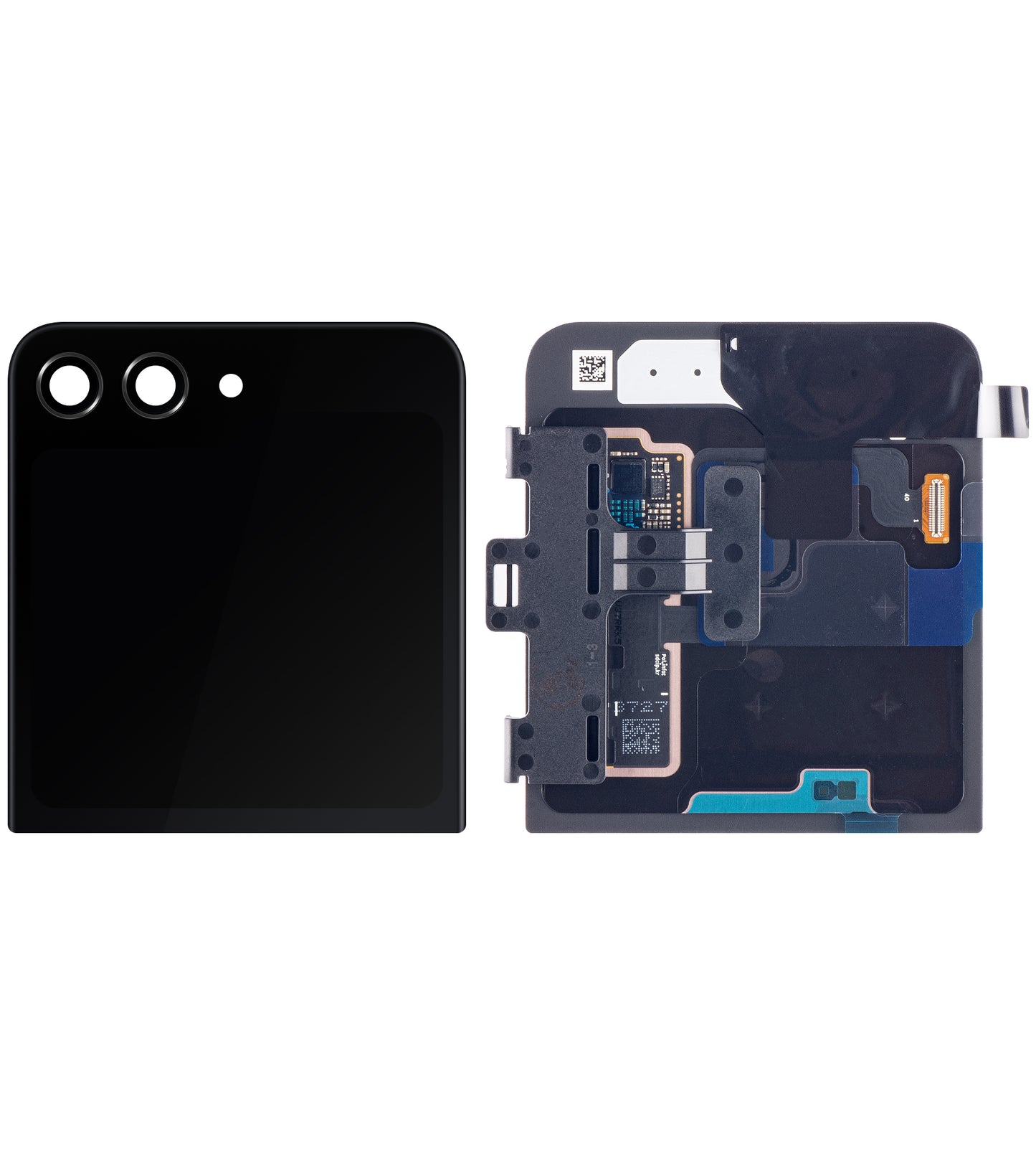 Zaslon na dotik Samsung Galaxy Z Flip5 F731, zunanji del, siv (grafit), servisni paket GH97-29135A