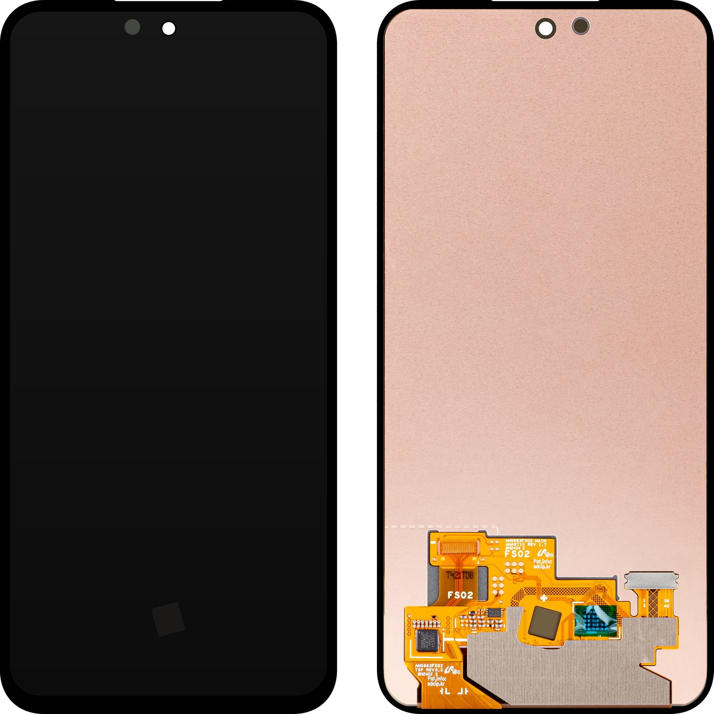 Zaslon na dotik Samsung Galaxy A55 5G A556, servisni paket GH82-34308A