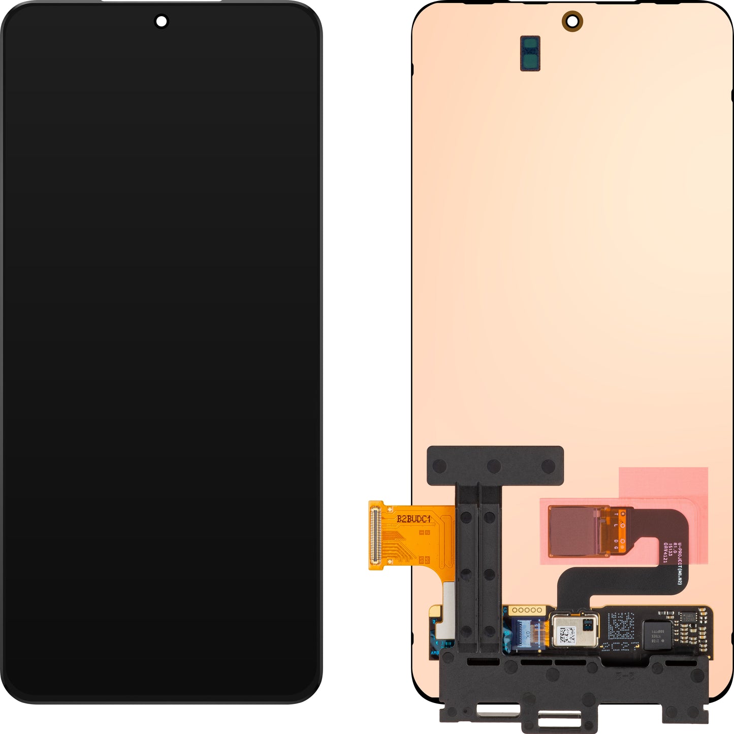 Zaslon na dotik Samsung Galaxy S21 5G G991, servisni paket GH96-13942A