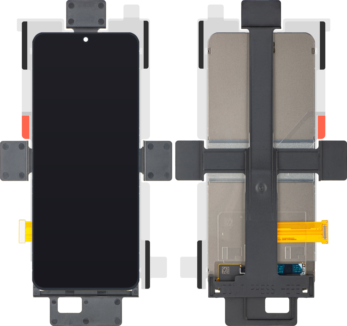 Zaslon na dotik Samsung Galaxy Z Flip5 F731, Sub Inner, Service Pack GH82-32951A