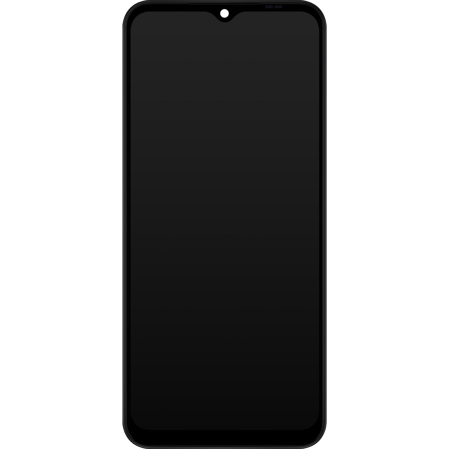 Zaslon na dotik Samsung Galaxy A14 A145, z okvirjem, evropska različica, črn, servisni paket GH81-23540A