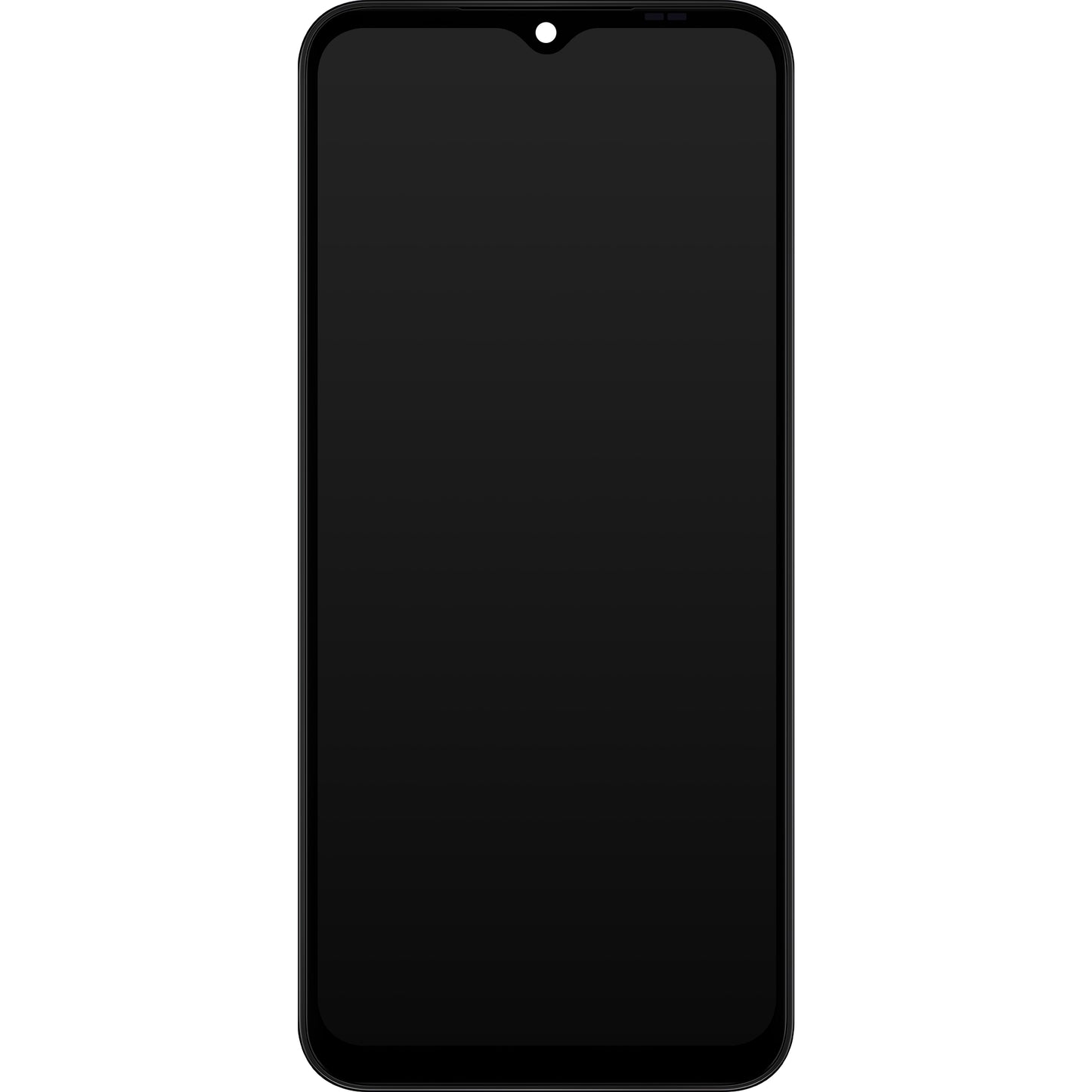 Zaslon na dotik Samsung Galaxy A14 A145, z okvirjem, neevropska različica, črn, servisni paket GH82-3111185A