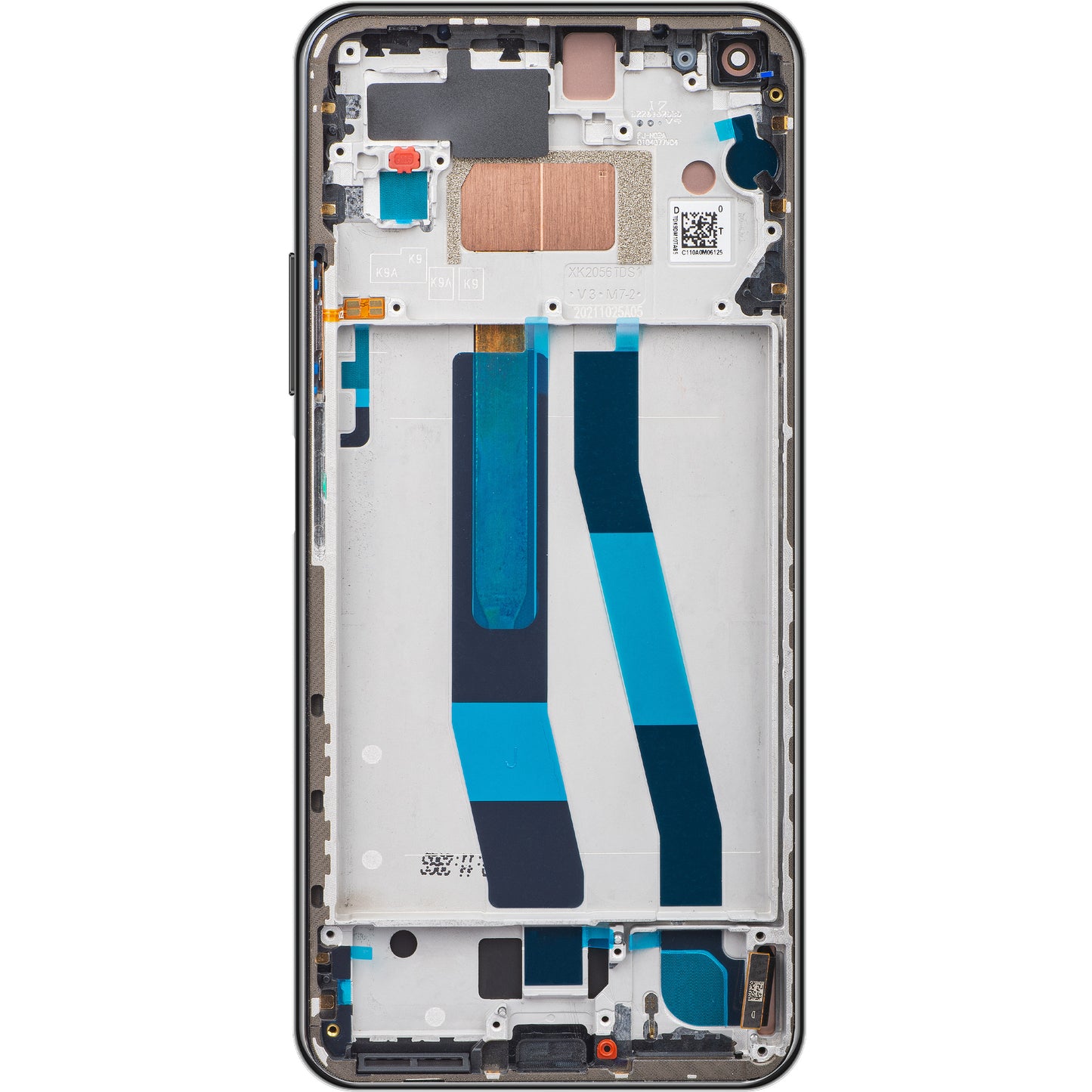 Zaslon na dotik Xiaomi 11 Lite 5G NE, z okvirjem, črn (Truffle Black), Swap 5600030K9D00
