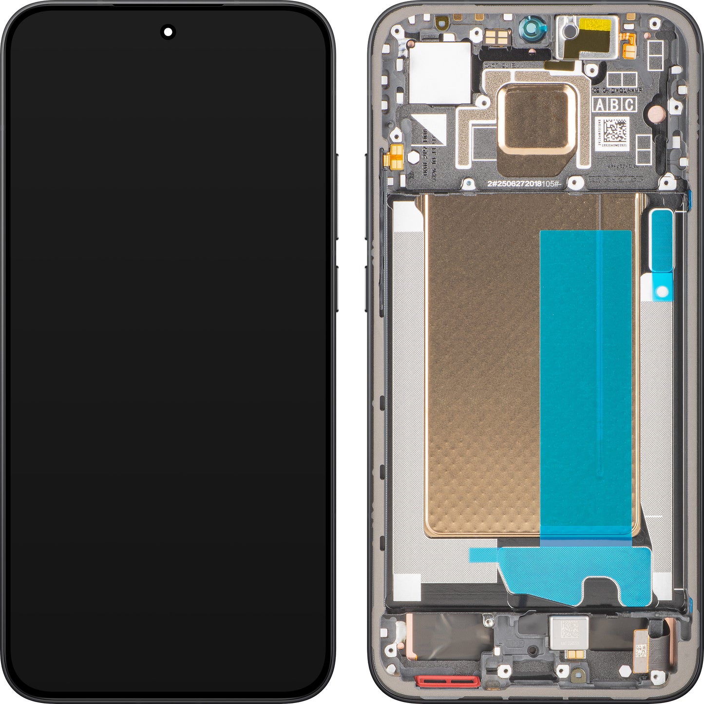 Zaslon s Touchscreenom Xiaomi Poco F7, z Okvirjem, Črn, Service Pack 5600270O10U00