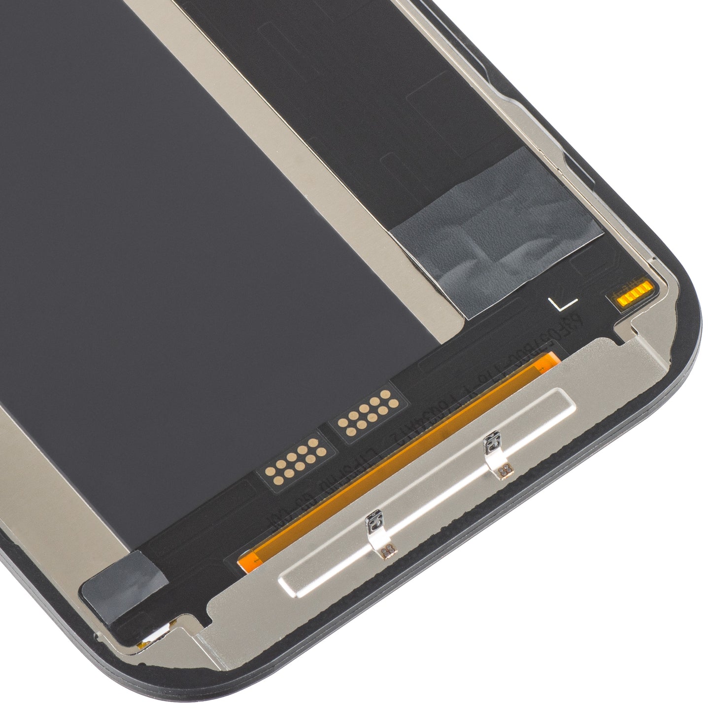 Zaslon na dotik ZY za Apple iPhone 17 Pro, z okvirjem, LCD različica In-Cell IC Movable, črn