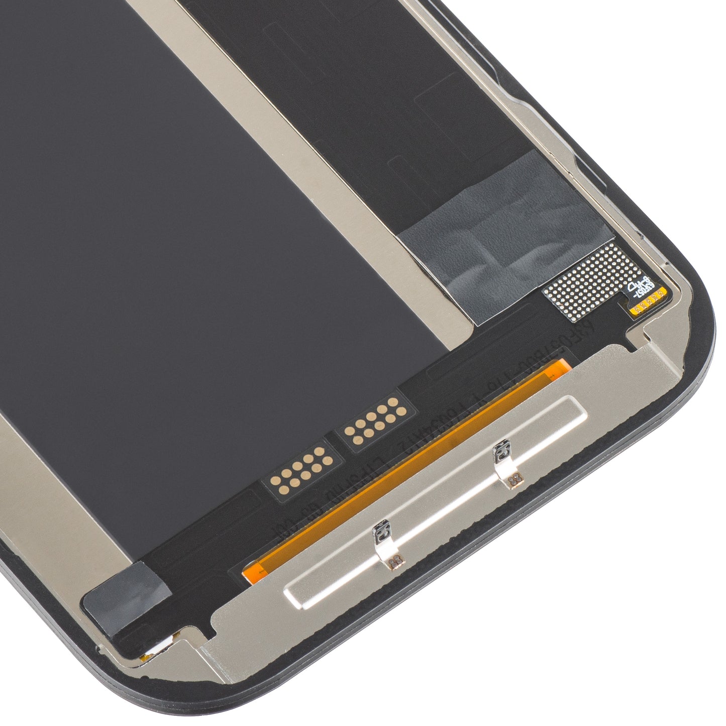 Zaslon na dotik ZY za Apple iPhone 17 Pro, z okvirjem, LCD različica In-Cell IC Movable, črn