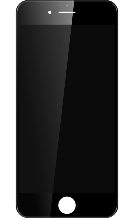 Apple iPhone 6 Plus Zaslon na dotik, z okvirjem, črn, obnovljen