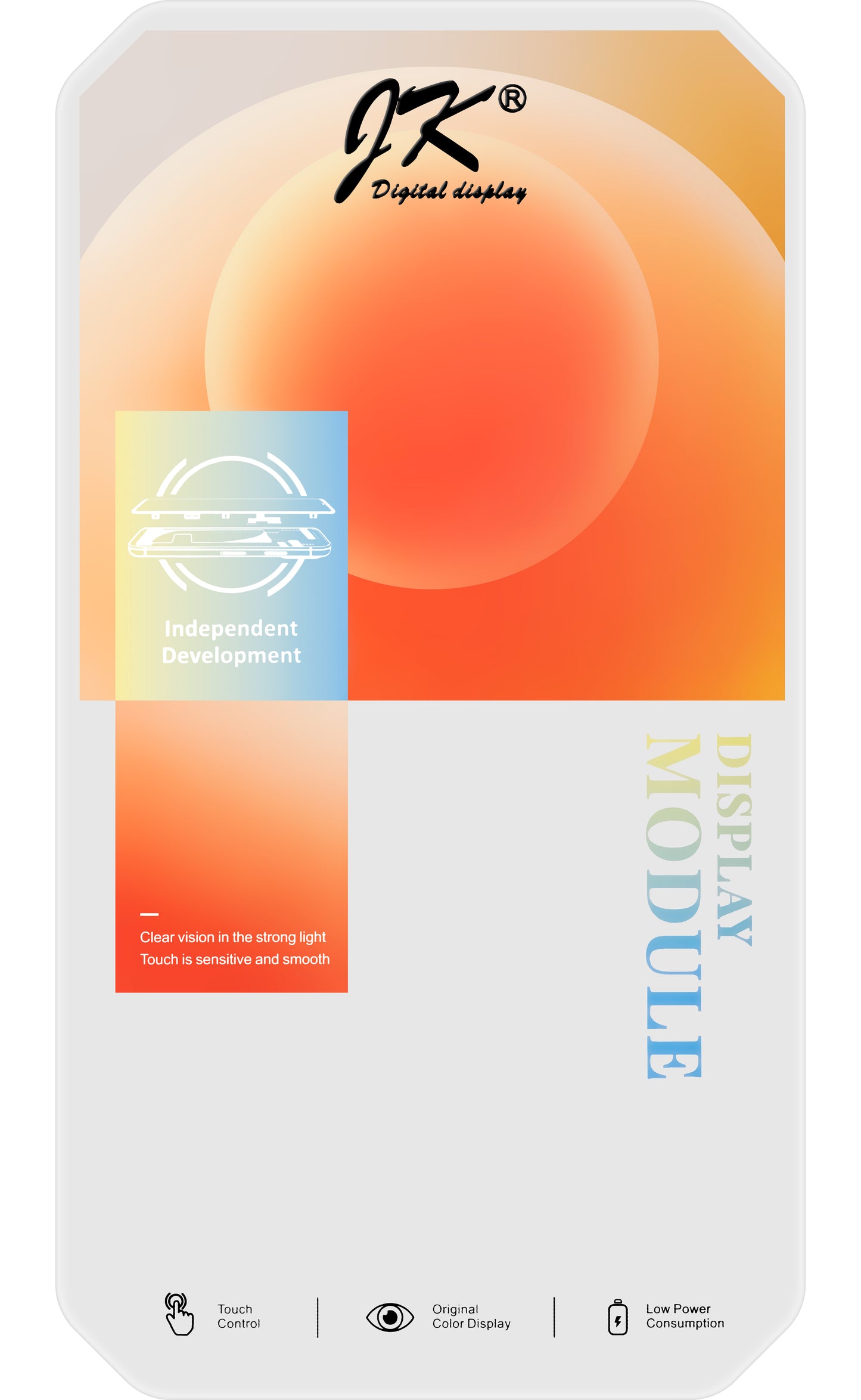 JK Zaslon na dotik za Apple iPhone XS Max, z okvirjem, izvedba LCD v celici, črn