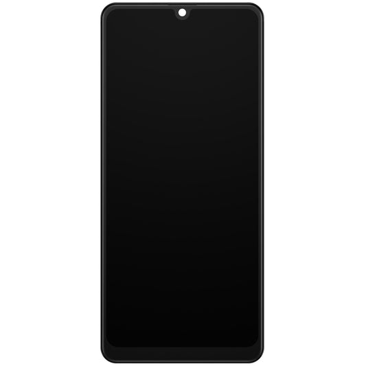 Samsung Galaxy Galaxy A31 A315 Zaslon na dotik, z okvirjem, črn, servisni paket GH82-2276761A