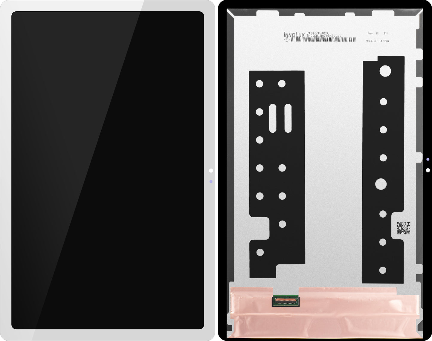 Zaslon na dotik Samsung Galaxy Tab A7 10.4 (2020), bel, servisni paket GH81-19689A