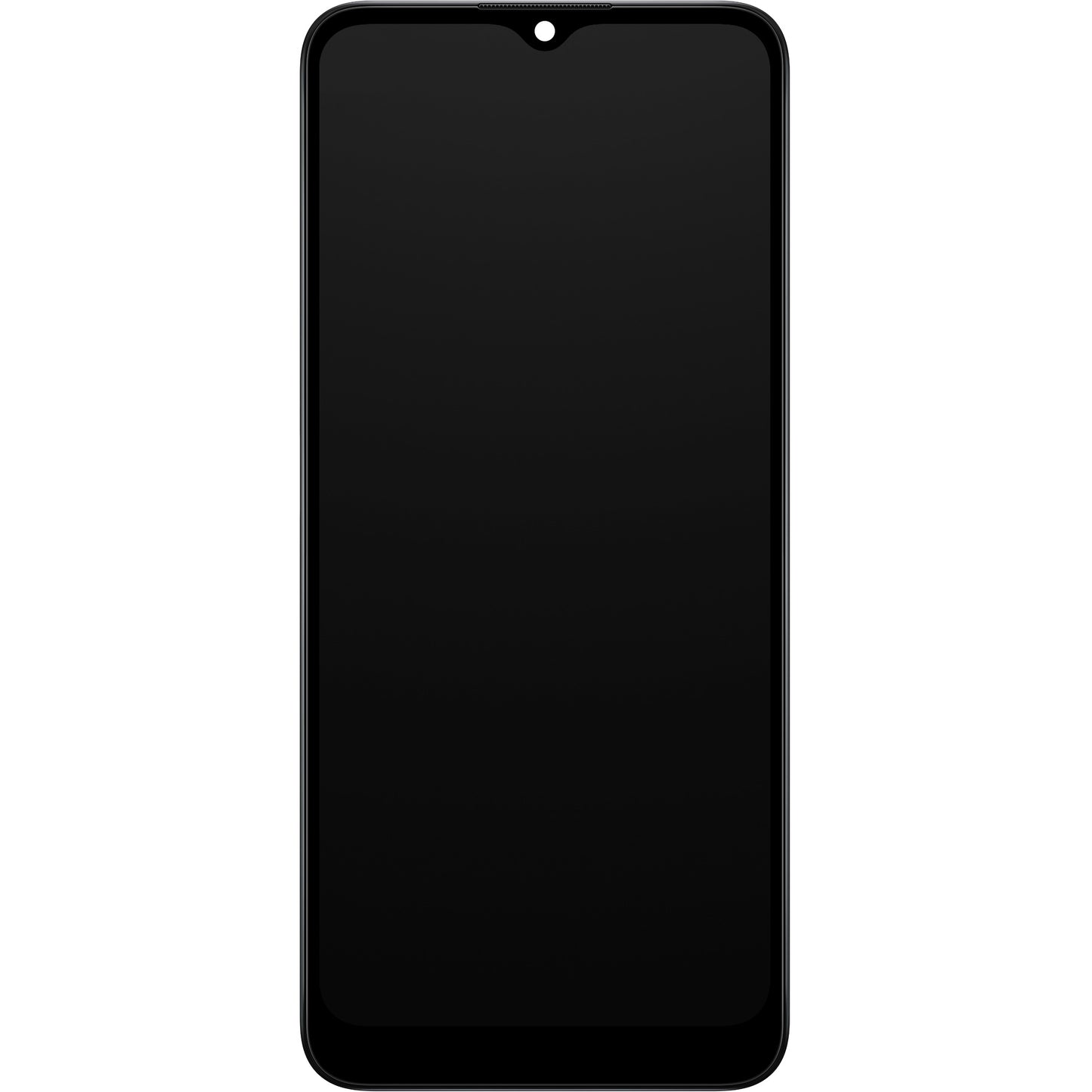 Zaslon na dotik Samsung Galaxy A02s A025G, z okvirjem, črn, servisni paket GH81-20181A