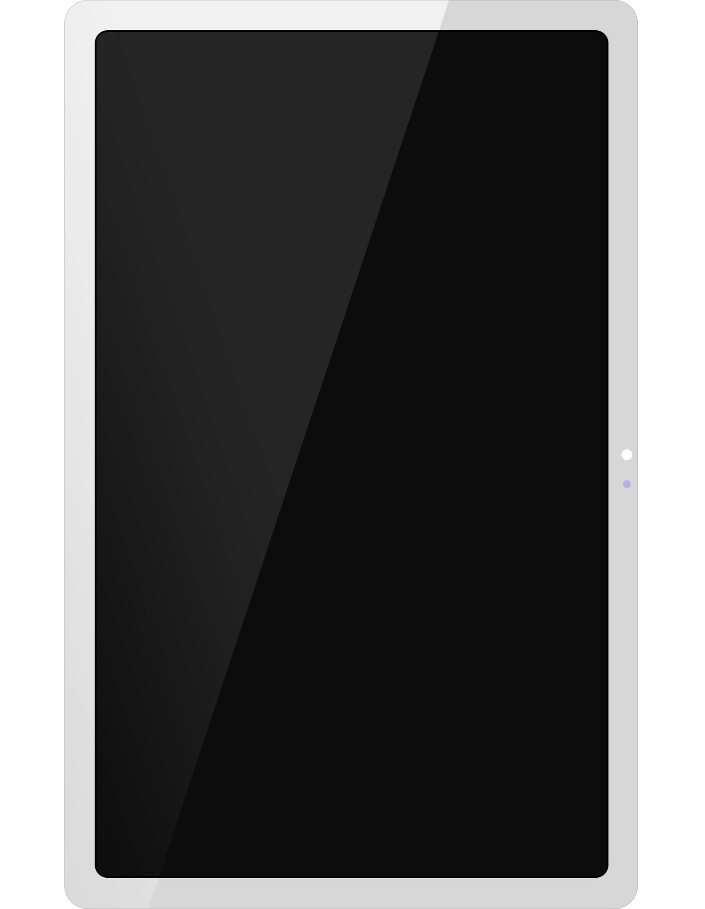 Zaslon na dotik Samsung Galaxy Tab A7 10.4 (2020), bel, servisni paket GH81-19689A