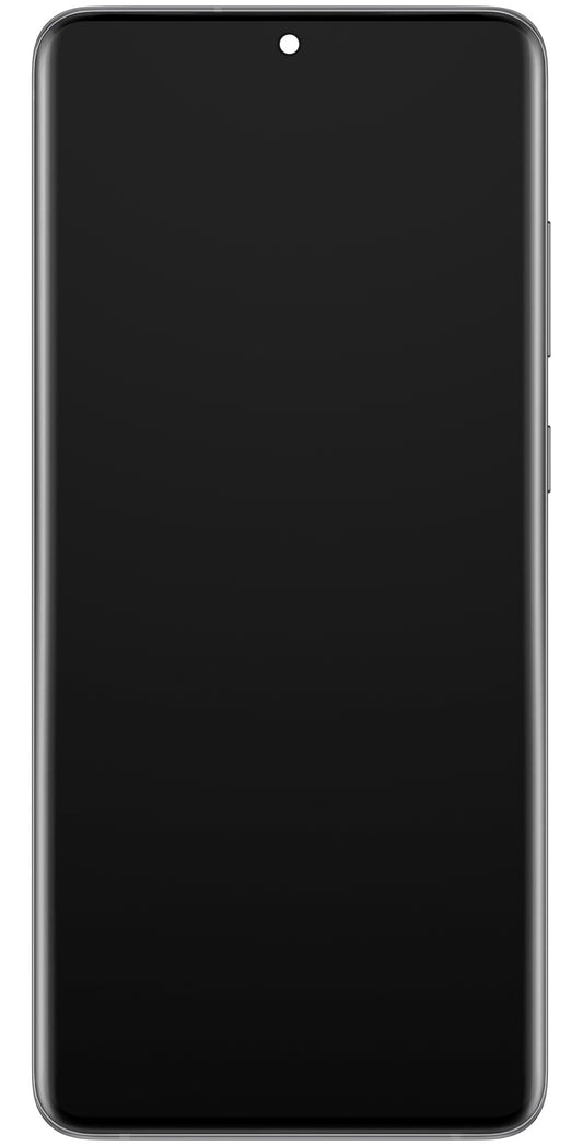 Samsung Galaxy Galaxy S20 Ultra 5G G988 / S20 Ultra G988 Touchscreen Display, with Frame, White, Service Pack GH82-26032C