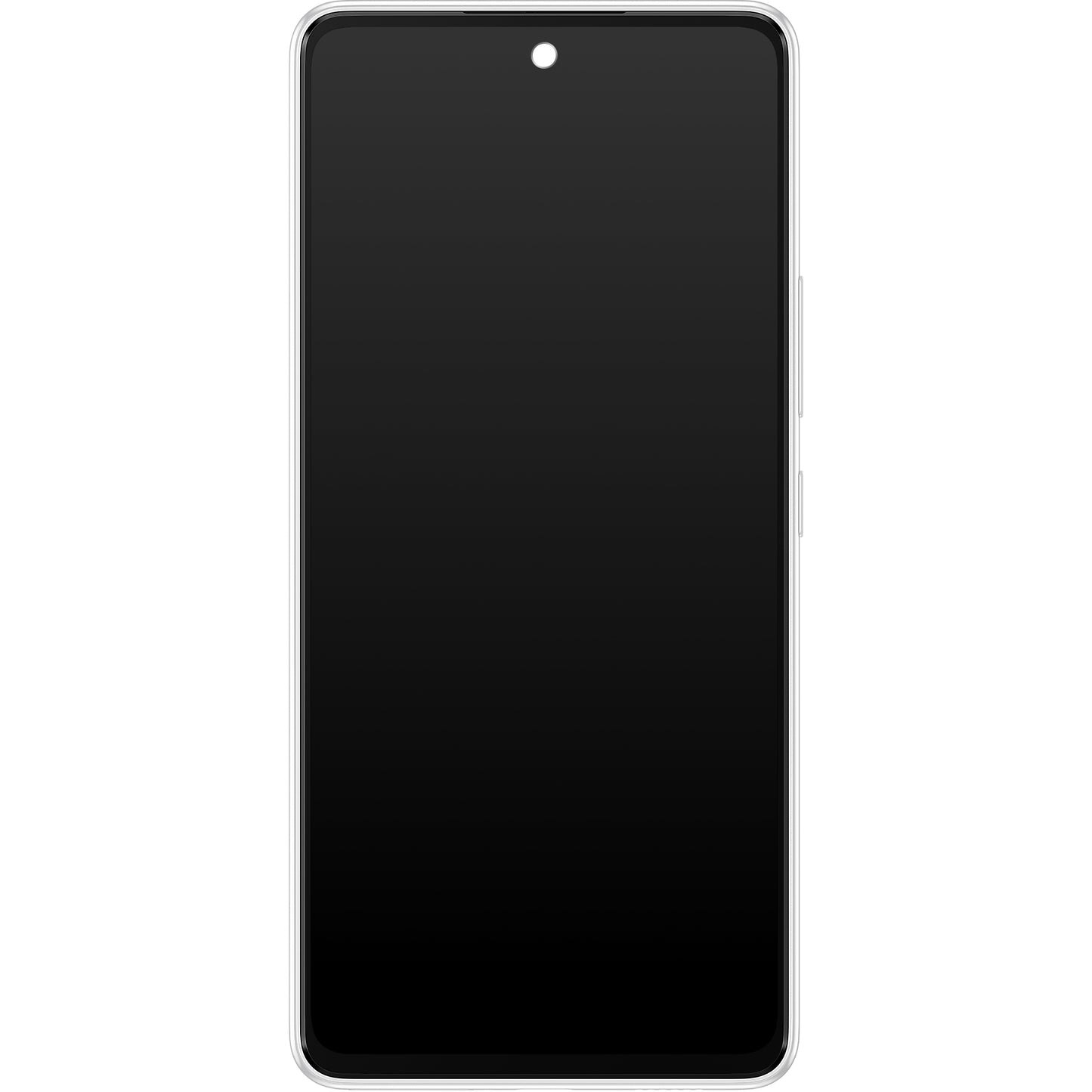 Samsung Galaxy Galaxy A53 5G A536 Zaslon na dotik z okvirjem, bel, servisni paket GH82-28024B