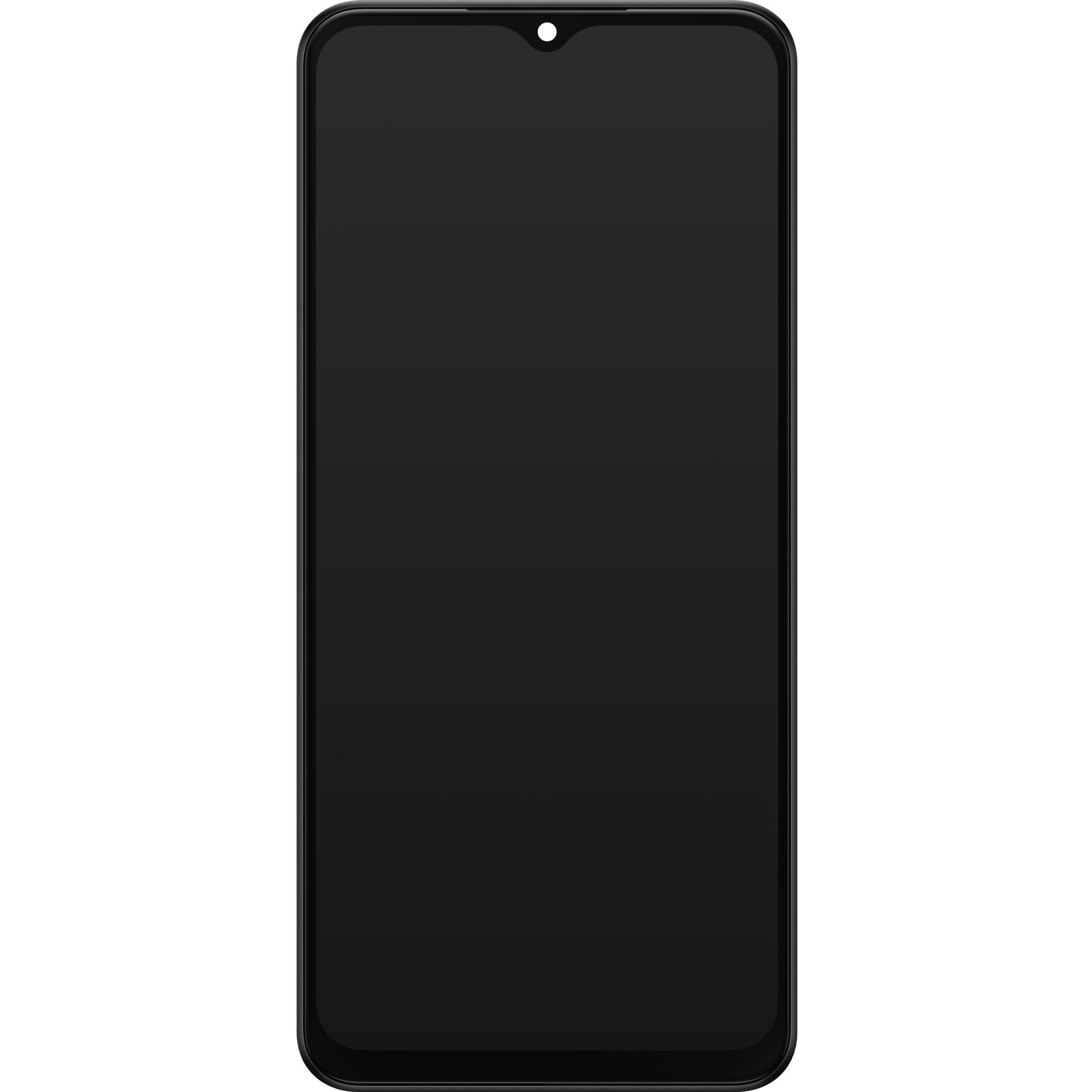 Samsung Galaxy Galaxy A23 A235 Zaslon na dotik z okvirjem, črn, servisni paket GH82-28563A