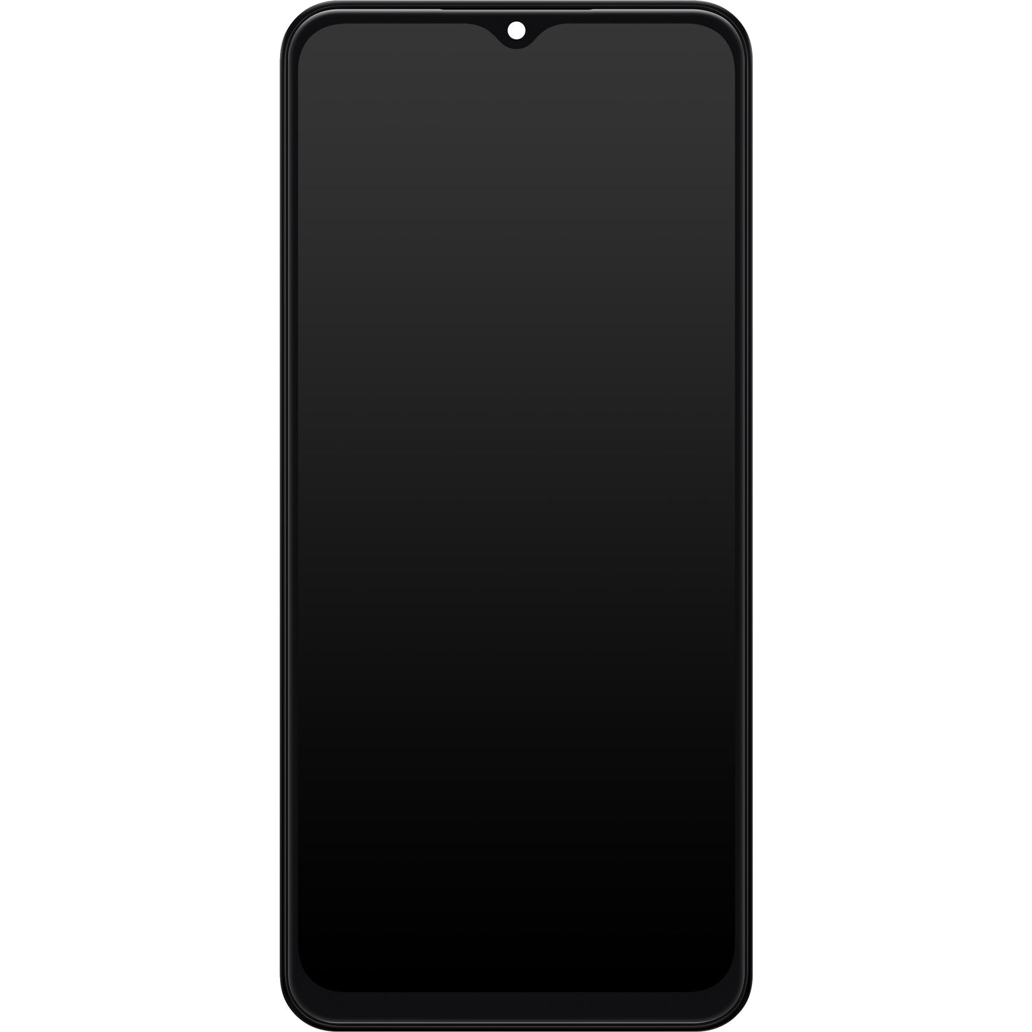 Samsung Galaxy Galaxy A13 A137 Zaslon na dotik z okvirjem, črn, servisni paket GH82-29228A