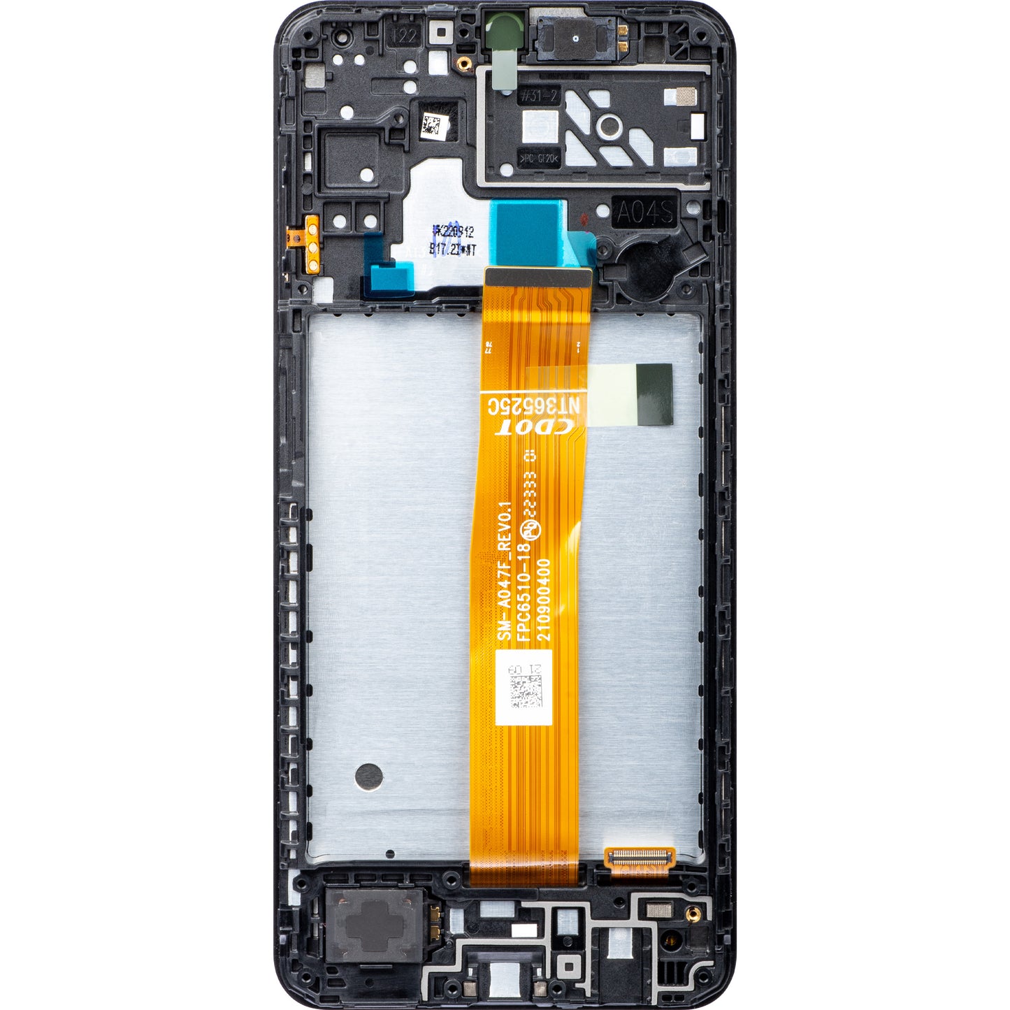 Zaslon na dotik Samsung Galaxy A04s A047, z okvirjem, črn, servisni paket GH82-29805A
