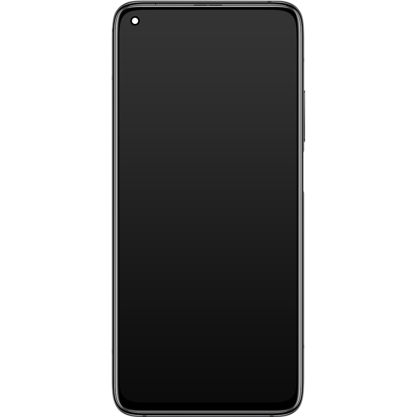 Xiaomi Redmi Redmi K30S / 10T 5G / 10T Pro 5G Zaslon na dotik z okvirjem, črn, servisni paket 560003030J3S00