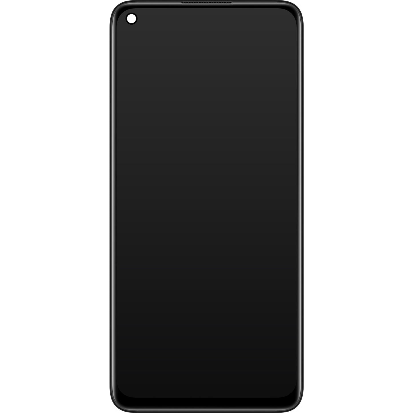 Xiaomi Redmi Note 9 Zaslon na dotik, z okvirjem, črn, servisni paket 560003J15S00